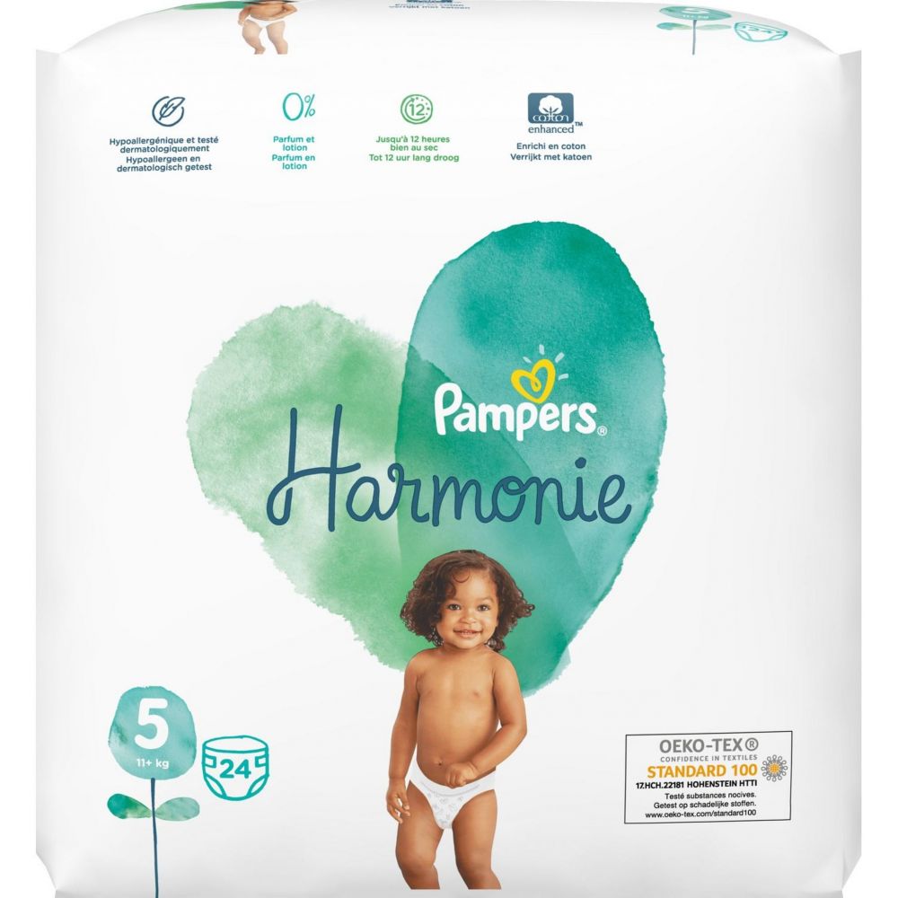 Couche Pampers taille 5 - Pampers
