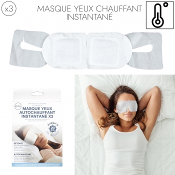 Masque yeux chauffant...