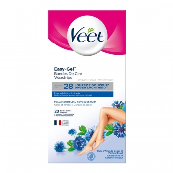 Bandes de cire froide Veet...